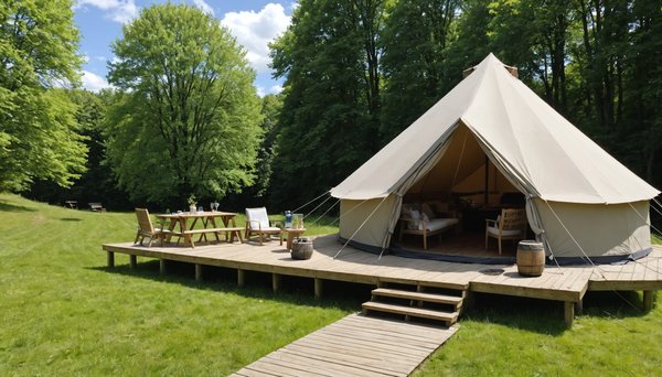 Séjour Unique en Auvergne: Optez pour le Glamping Chic avec Délice Location